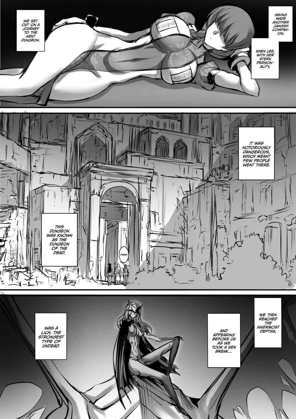 [Moburaibu] Is It Wrong To Pick Up A Jiangshi In A Dungeon? 3 - Page 2