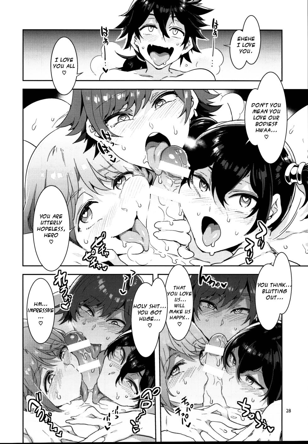 (C95) [Alice no Takarabako (Mizuryu Kei)] Seiyoku Ni Shoujiki Sugiru Shota Yuusha | The Boy Hero Who Was Too Frank With His Lust/Seiyoku Ni Shoujiki Sugiru Shota Yuusha [English] [HMedia] - Page 27