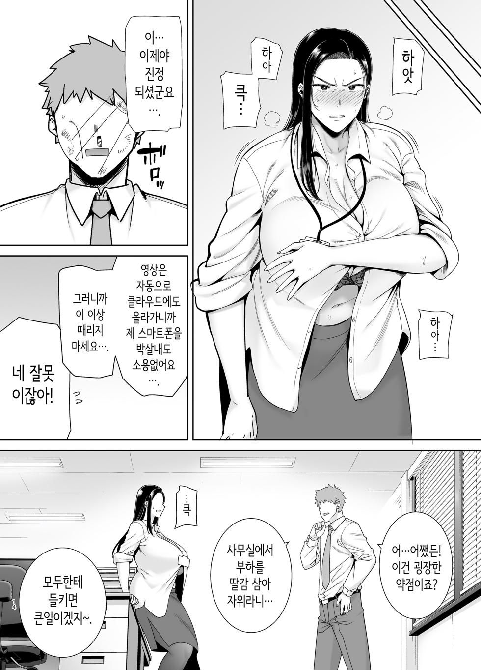 갑질 여상사와 사축군 [Korean]  [Decensored] - Page 13