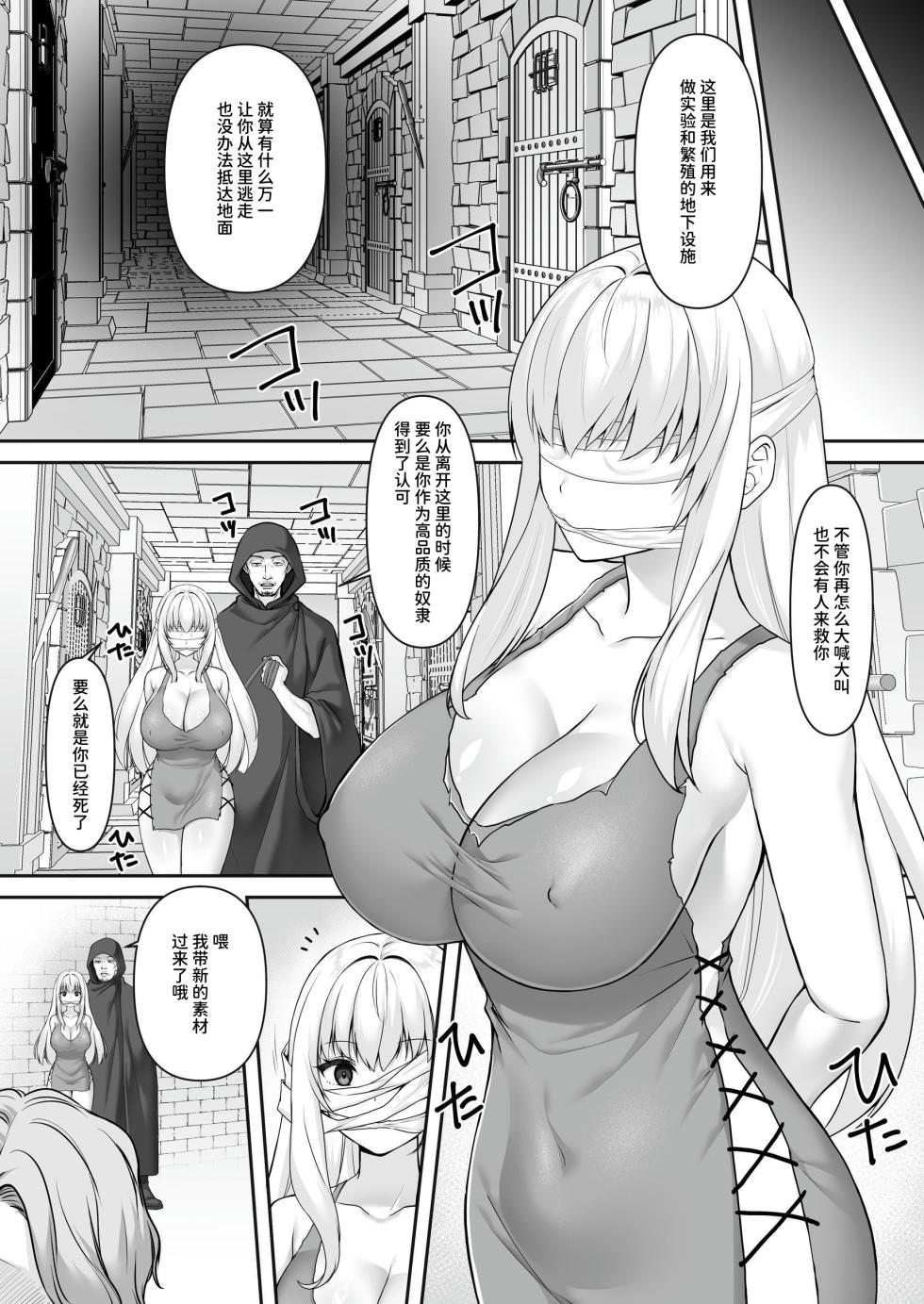 [如月藍]遮断賢者 ～百年生きた女賢者は囮捜査で感覚遮断魔法を使います～[中国翻訳] - Page 8