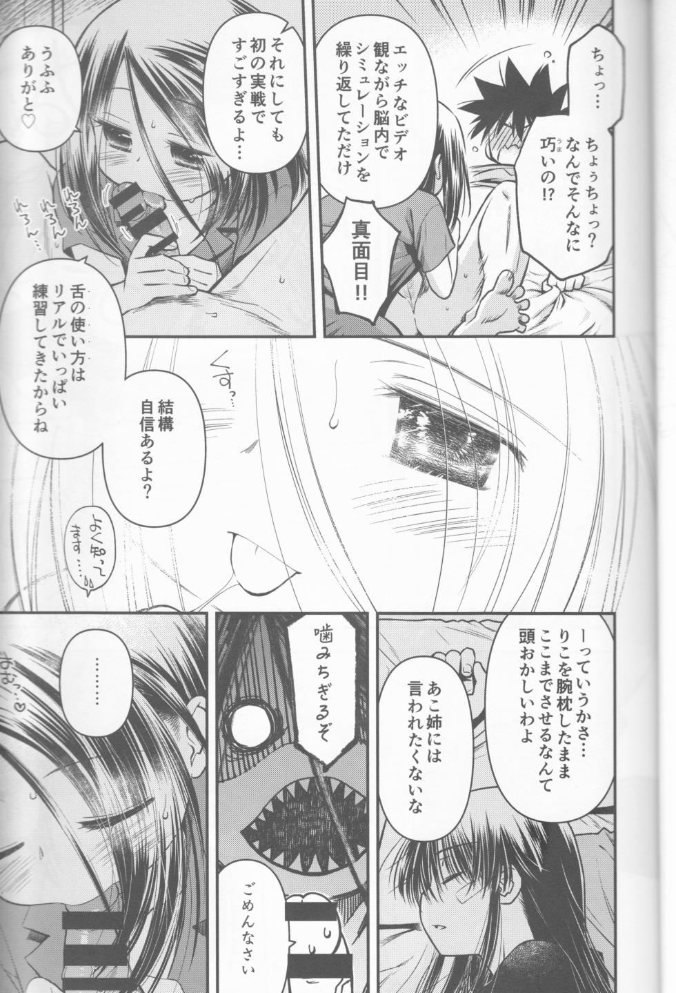 (C106) [Didii Temp (Ditama-Bow)]Kxs. Ver. 1. 1 + Shikishima Sakurako to iu na no Tōno Hikaru saikō)(Kiss x Sis] - Page 27