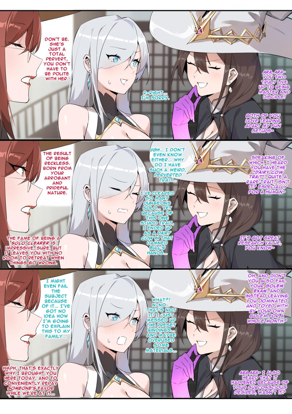 [Dawalixi] S-Class Adventurer X Golem Magic Exam X Magic Armor X Extras [English] [Completed] [DLC CHAOS] - Page 30