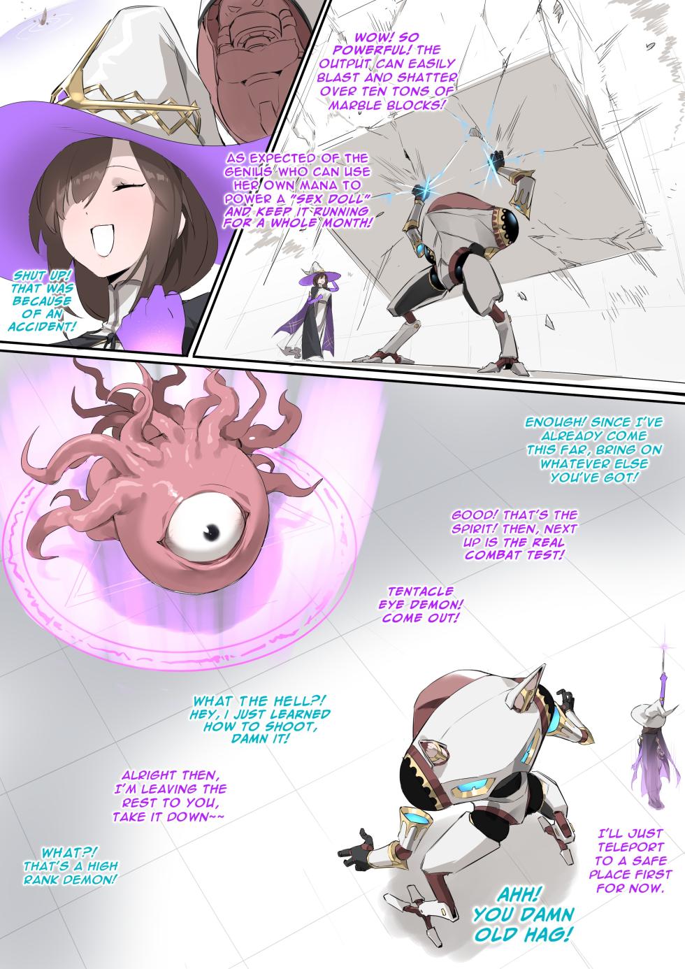 [Dawalixi] S-Class Adventurer X Golem Magic Exam X Magic Armor X Extras [English] [Completed] [DLC CHAOS] - Page 37