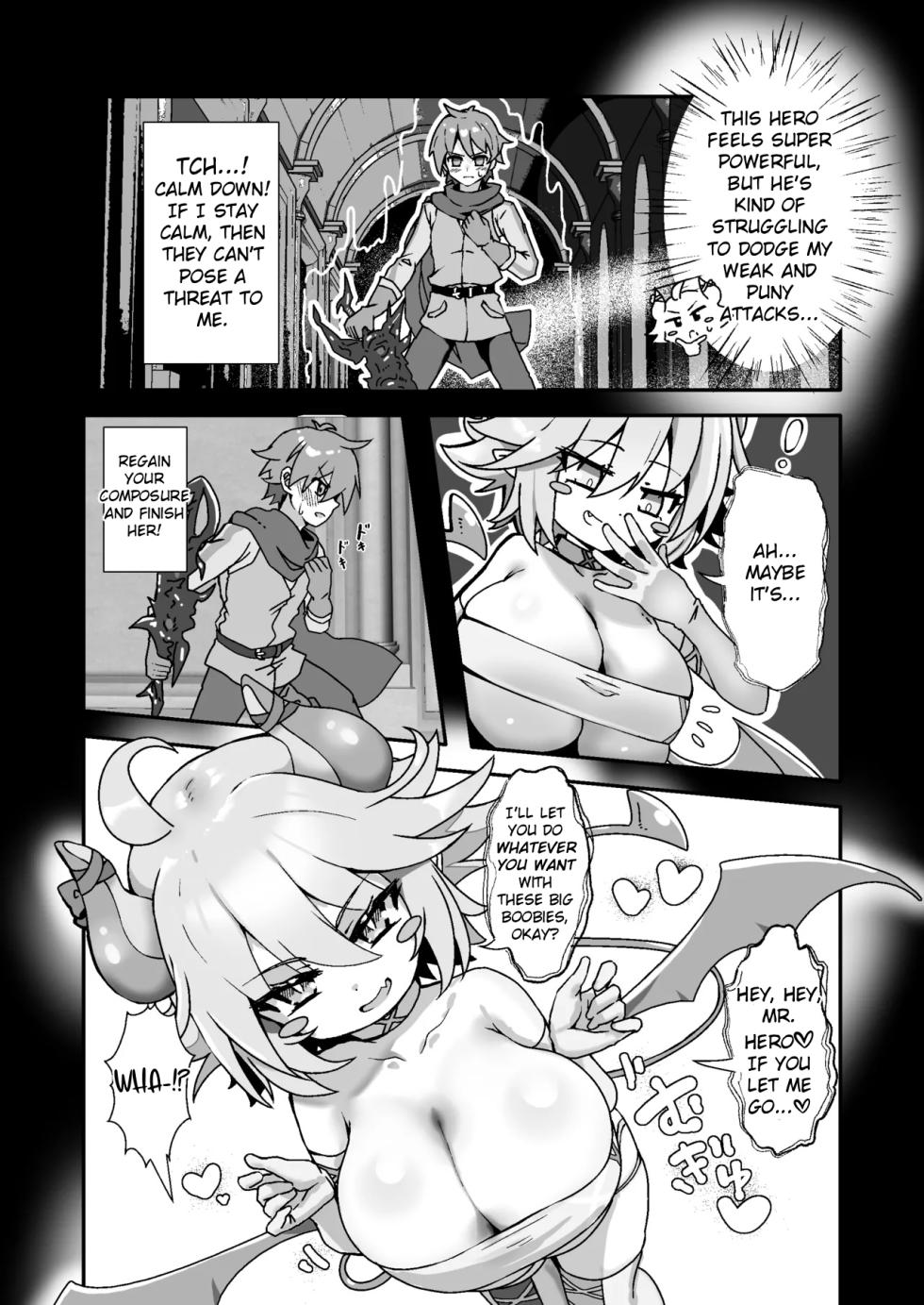 [FAP Seisakusho (Takimoto Yukari)] Paizuri Sakusei Gakari in Maoujou | The Paizuri Extracting Officer in the Demon King's Castle (Monster Girl Quest!) [English] [Digital] - Page 5