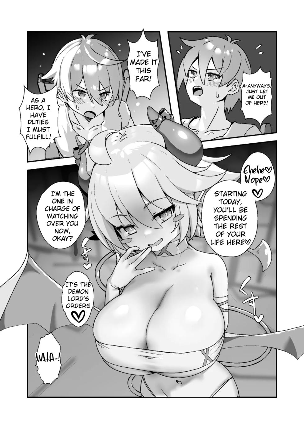 [FAP Seisakusho (Takimoto Yukari)] Paizuri Sakusei Gakari in Maoujou | The Paizuri Extracting Officer in the Demon King's Castle (Monster Girl Quest!) [English] [Digital] - Page 11