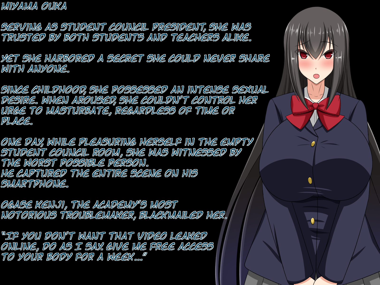 [Gyuunyuu Shoujo Seisakusho (koma)] Femswine Student Council President's Discipline Dairy - Page 1