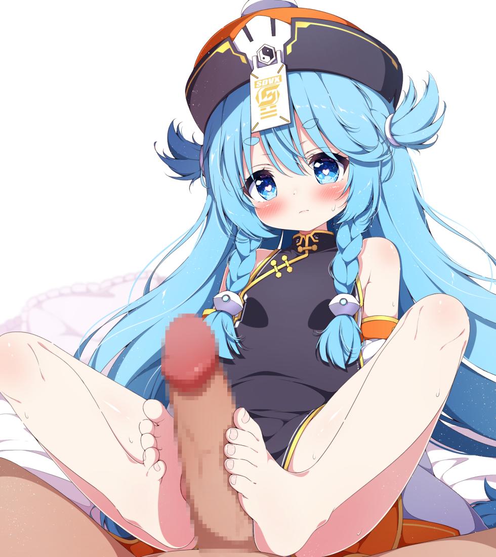 [G4ku] ニアちゃんが足で気持ちいいことしてくれます - Page 4