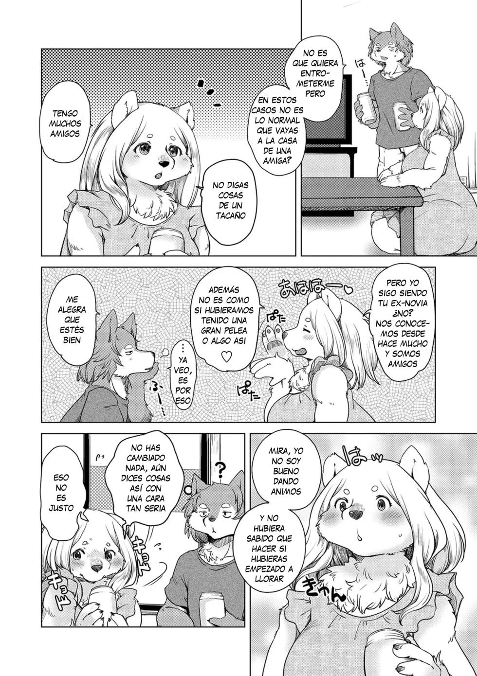 [Setouchi Kurage] Yumeutsutsu Nettaiya | Noche Calurosa de Ensueño (Juujin Apart Tokoharusou e Youkoso!) [Spanish] [Decensored][Harenchi no Fansub] - Page 2