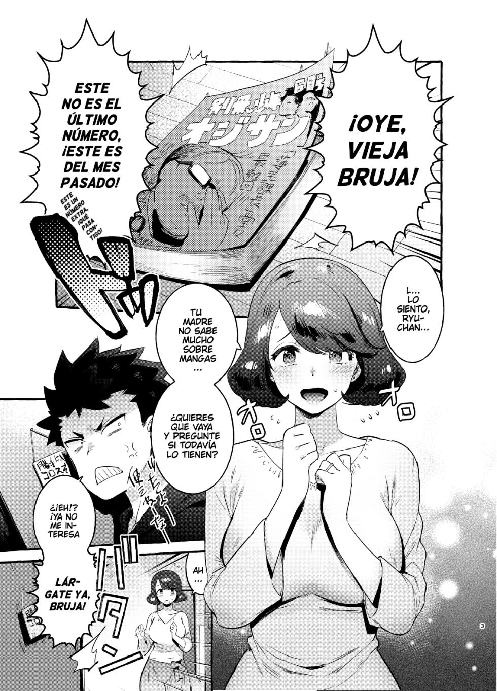 [Hibon (Itami)] Omae no Kaa-chan Kyokon!! [Spanish] [Decensored] [Digital] - Page 3