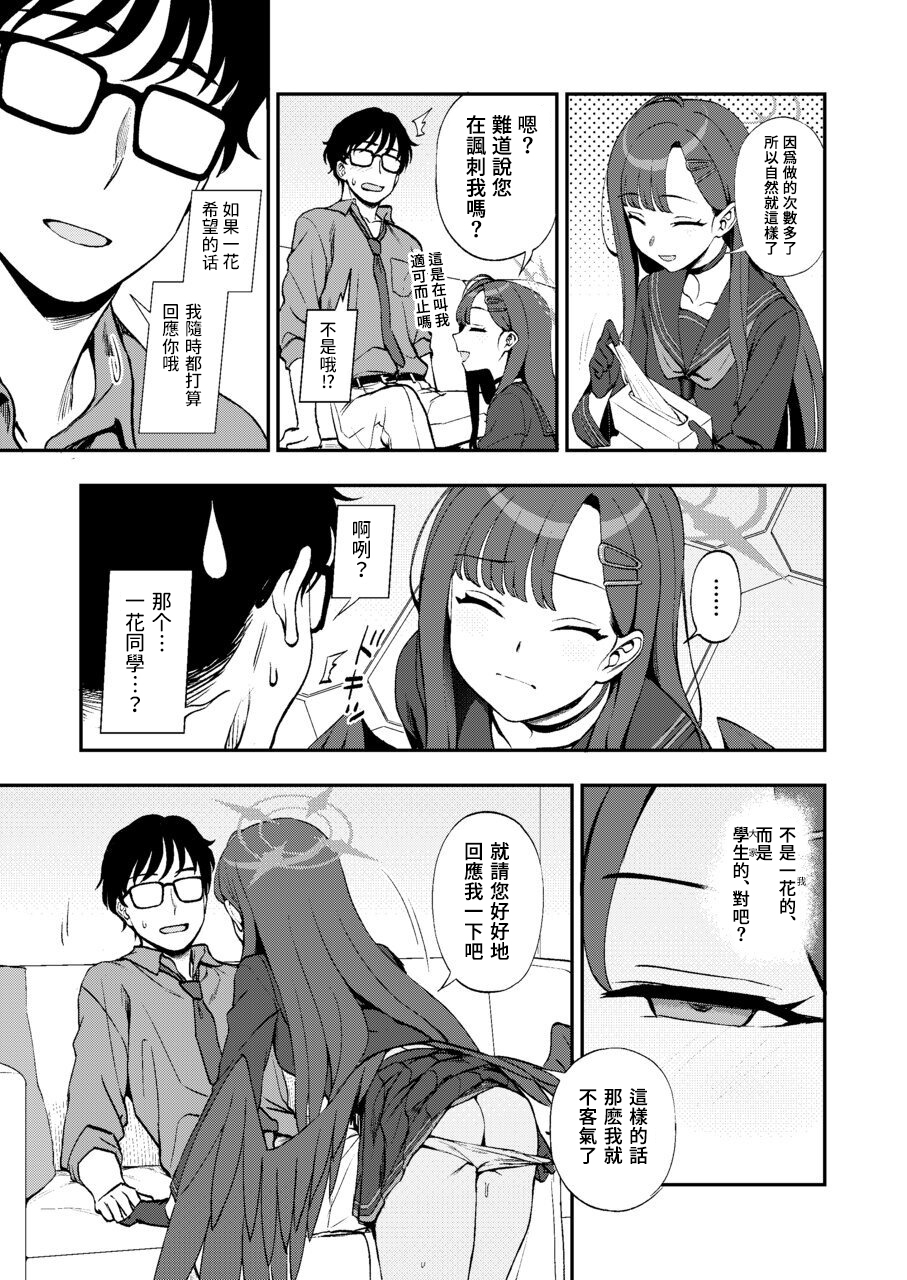 (Blue Market 13) [Kuma no Tooru Michi (Kumada)] Sensei, Chotto Iissuka? (Blue Archive) [Chinese] - Page 9