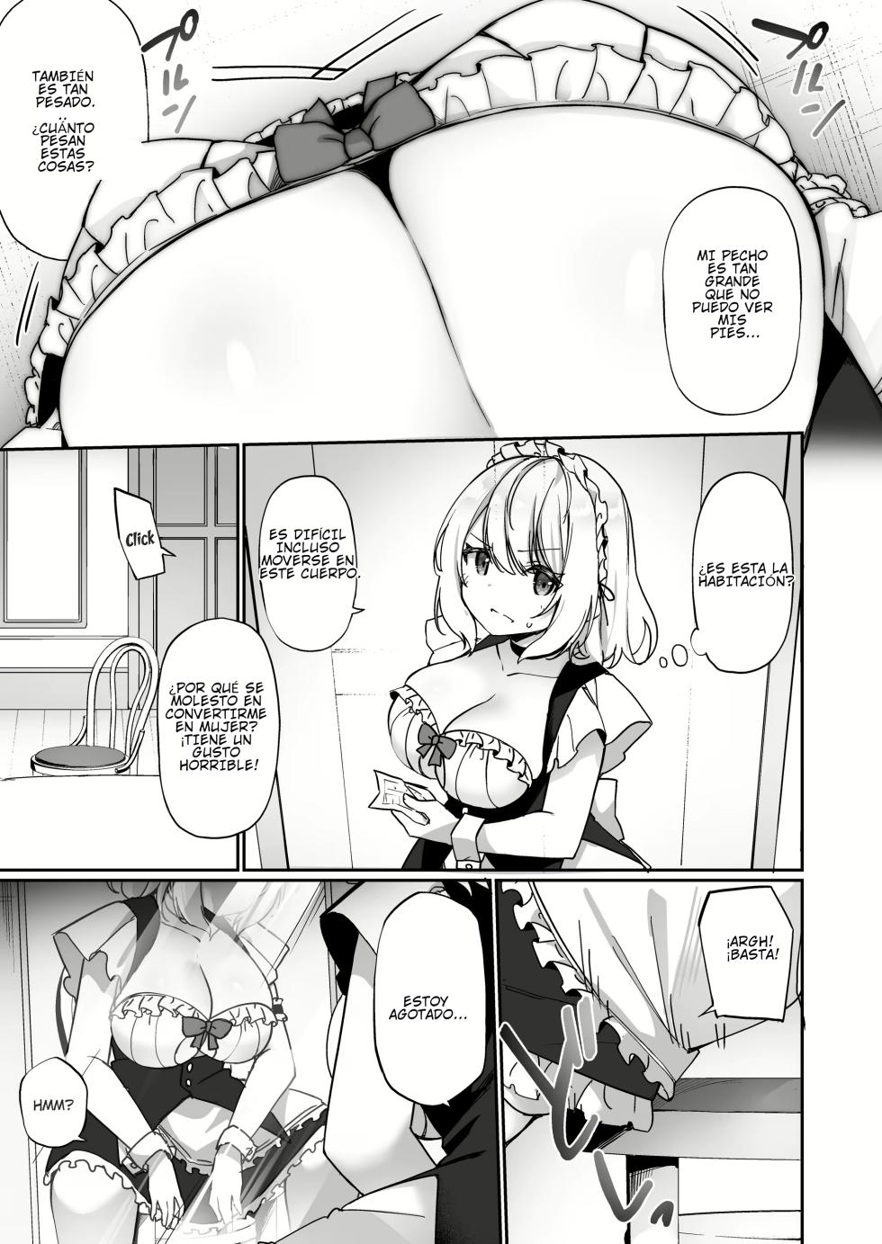 I Turned Into a Sexual Relief Maid [TF SCANS] - Page 10