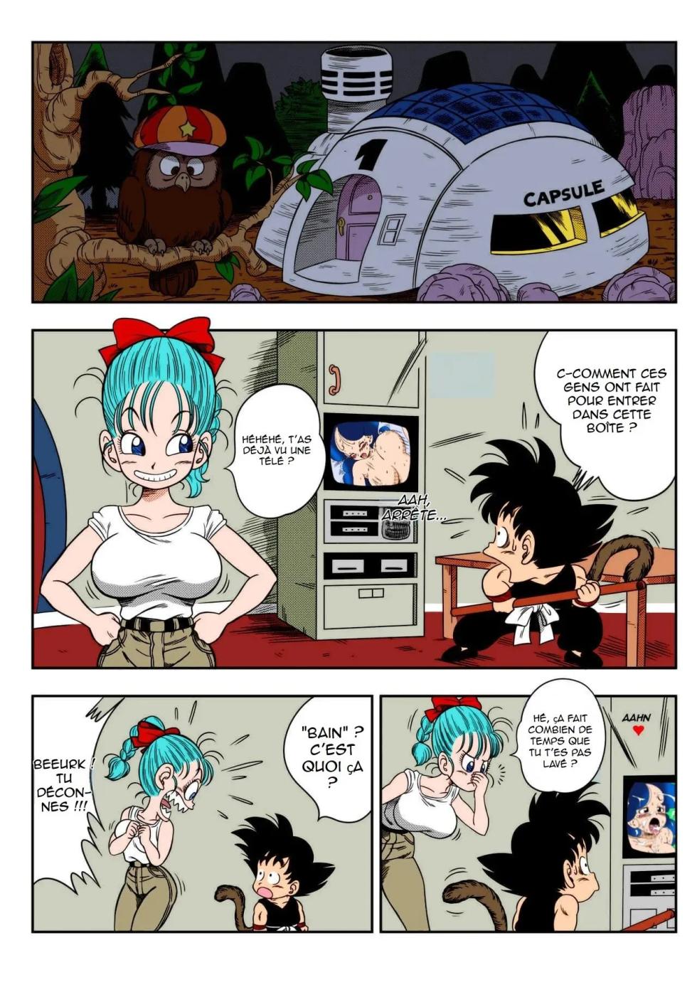 [Yamamoto] Sono Ichi Ofuro de Sex | Sexe dans la salle de bain (Dragon Ball) [French] [hentailuxe.com] [Colorized] [Decensored] - Page 3