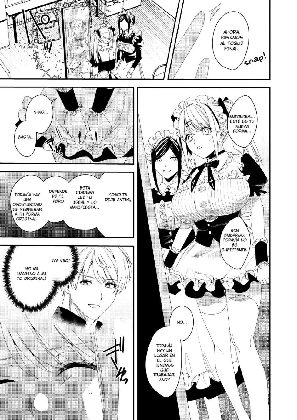 [Amuai Okashi Seisakusho (Betty)] Sekuhara Kyaku wa Maid ni shite Gohoushi Saseyo [Spainsh] [TF SCANS] - Page 12