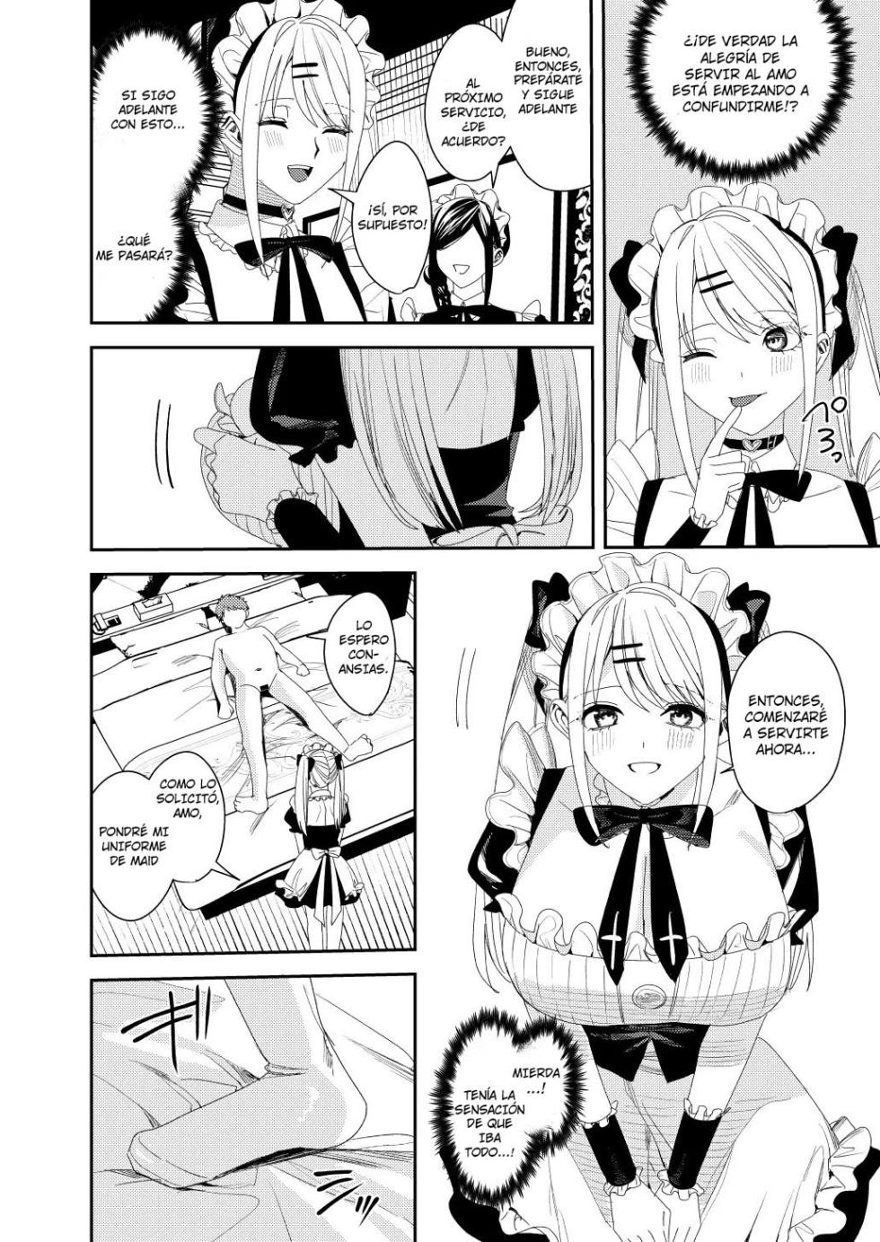 [Amuai Okashi Seisakusho (Betty)] Sekuhara Kyaku wa Maid ni shite Gohoushi Saseyo [Spainsh] [TF SCANS] - Page 27