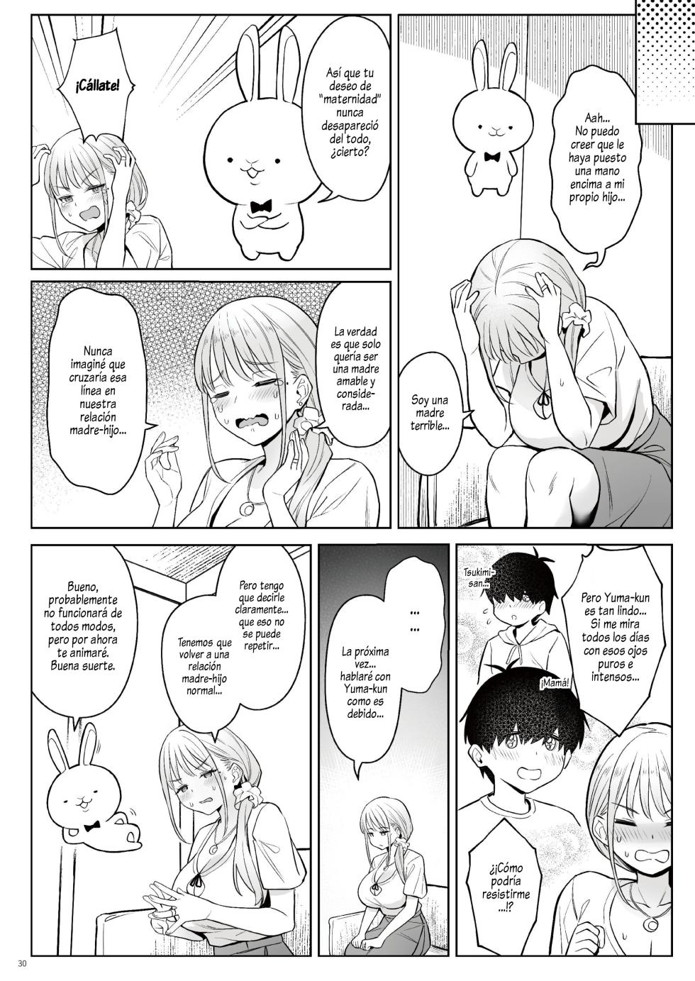 [COMEX (Zhen Lu)] Moto Mahou Shoujo no Kazoku Banashi Tsuki｜Mi Vida Familiar con la Ex-Chica Mágica de la Luna [Spanish] [Al chile no sé Scan] [Digital] - Page 29