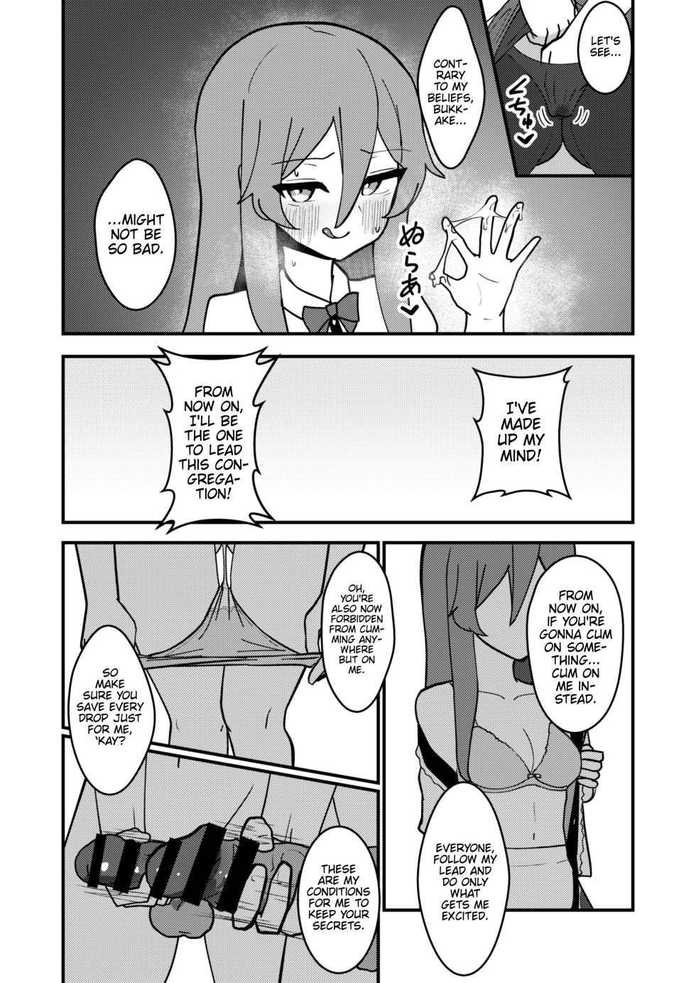 [Enumgata (Zack)] Tenshi-chan wa Semen Play ga Suki | Tenshi-chan Really Loves Semen Play (Touhou Project) [English] [Thighs] [Digital] - Page 9