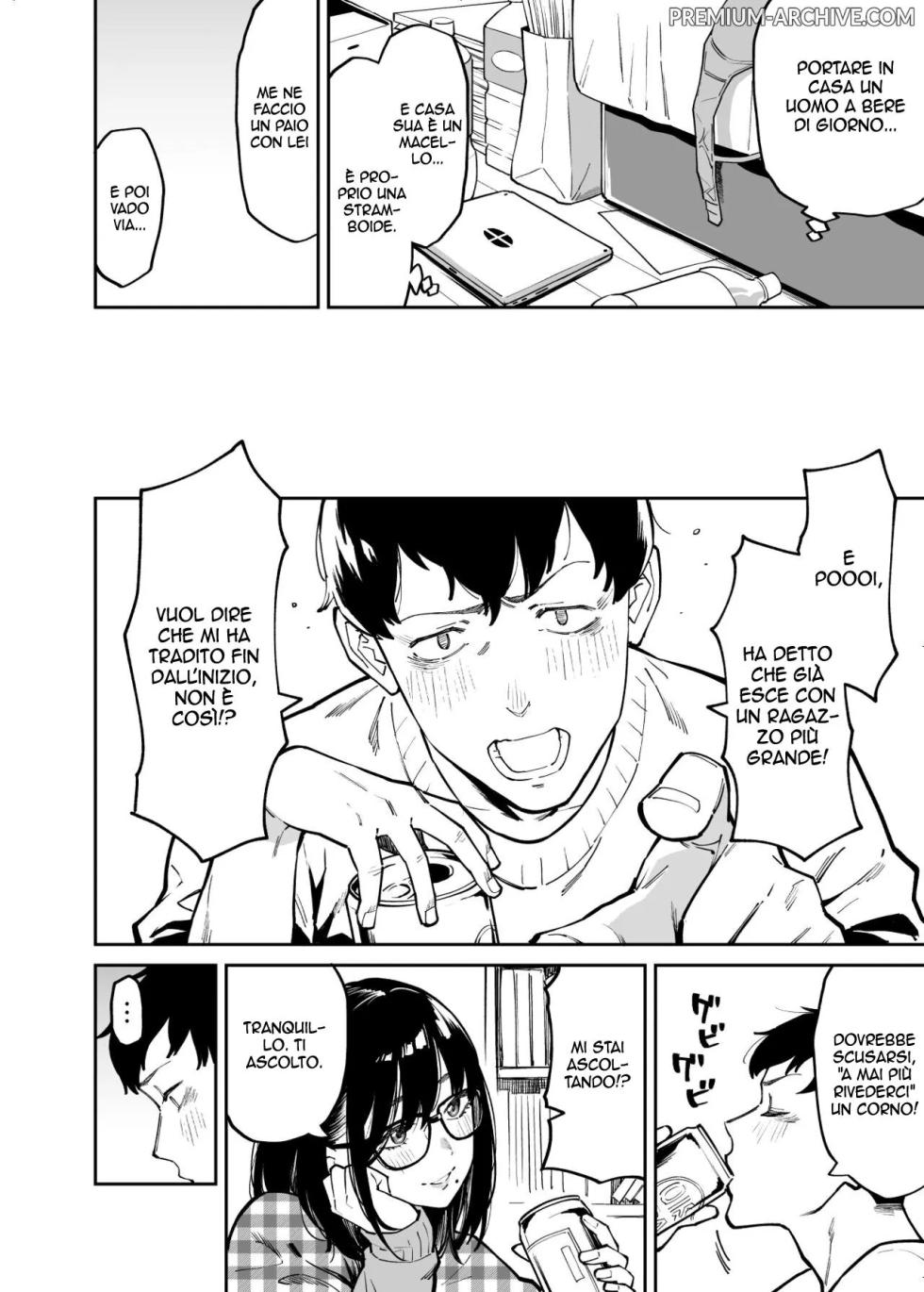 [Uchuusen Shoujigou (Shouji Nigou)]  Otonari no Darashina Onee-san ni Nagusamerareru Hanashi | Consolato dalla maldestra ragazza della porta accanto [Italian] - Page 7