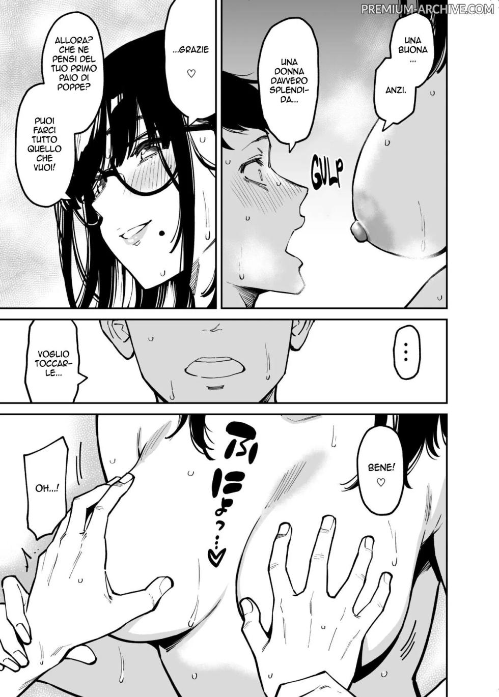 [Uchuusen Shoujigou (Shouji Nigou)]  Otonari no Darashina Onee-san ni Nagusamerareru Hanashi | Consolato dalla maldestra ragazza della porta accanto [Italian] - Page 18