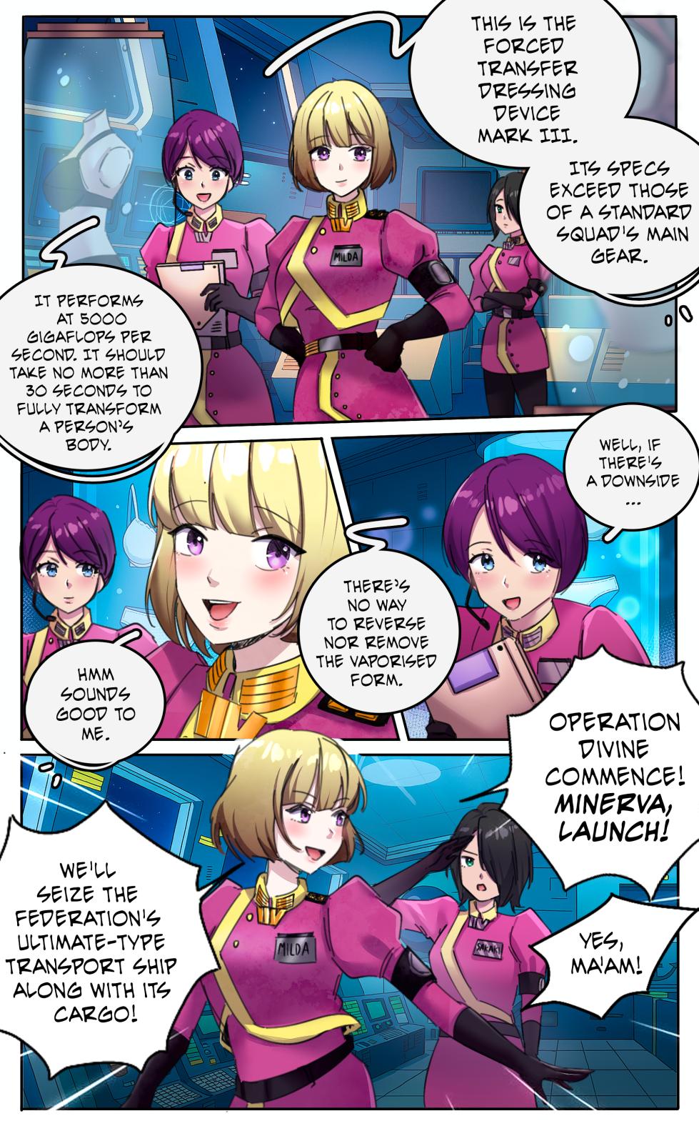 [MeowWithMe x Milda007] Female Clothing Vaporization of Shame [on-going] - Page 2