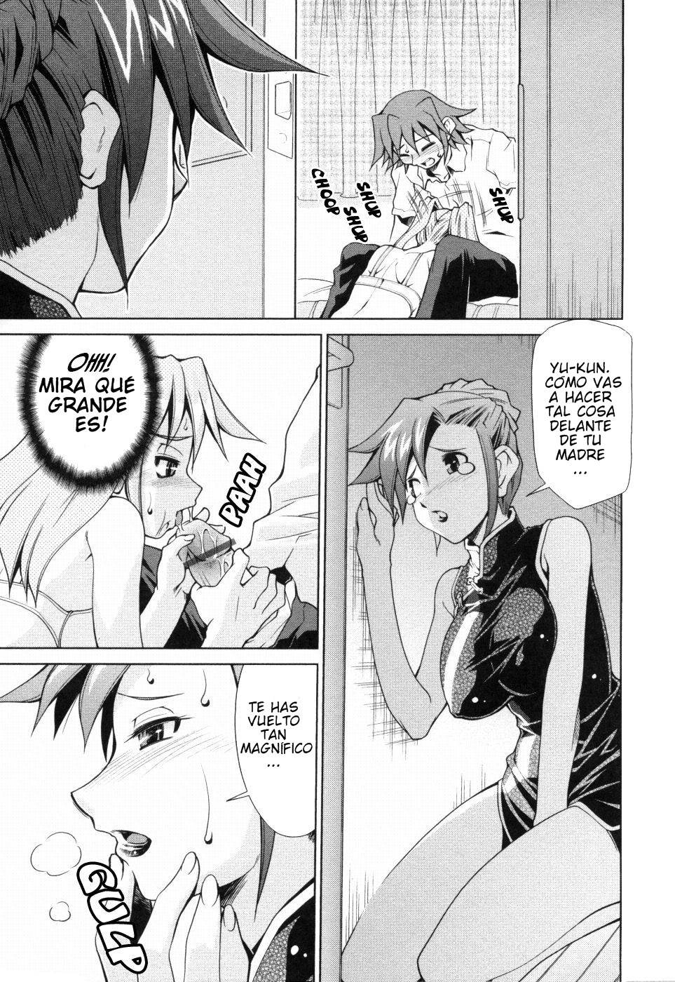 [Mizuki Hitoshi] Inbo Kyouiku Nisshi - Indecent Mother Sex Diary [Spanish] [Greed no fanub] - Page 14