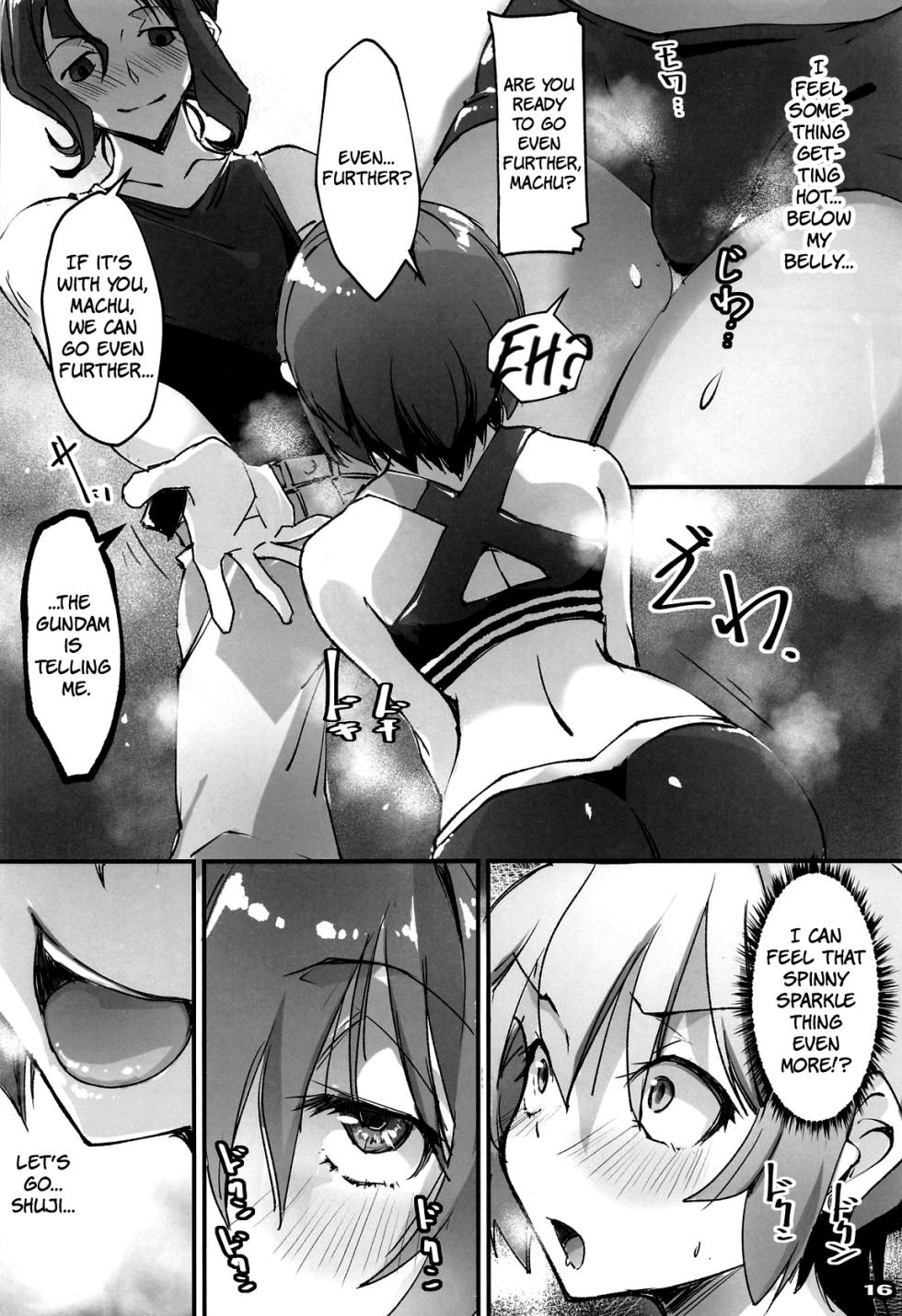 [Ryu-Seki-Do (Nagare Hyo-go)] M.O.V (Mobile Suit Gundam GQuuuuuuX)[English] [The People With No Name] - Page 15