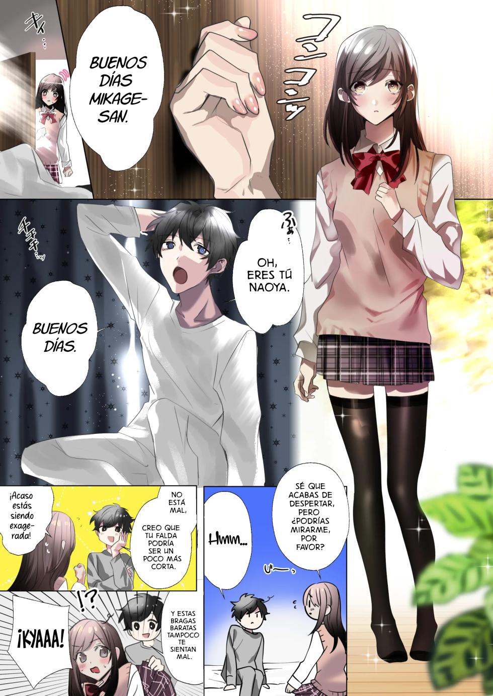 My Erotic Love Triangle Relationship After Bodyswpping With A Classmate!? [TF SCANS] - Page 1