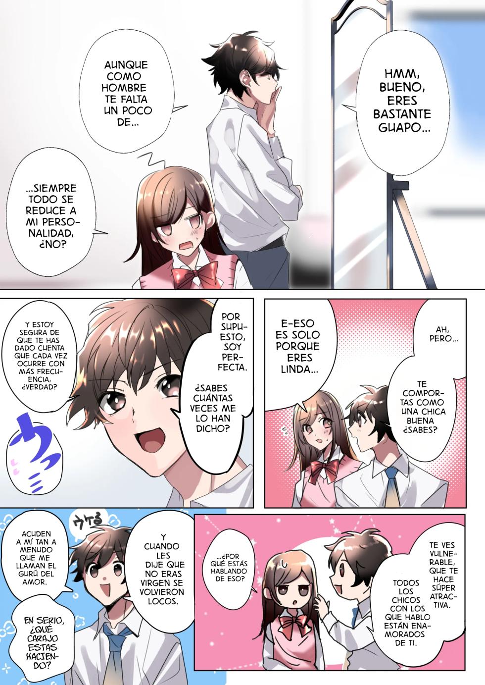 My Erotic Love Triangle Relationship After Bodyswpping With A Classmate!? [TF SCANS] - Page 7