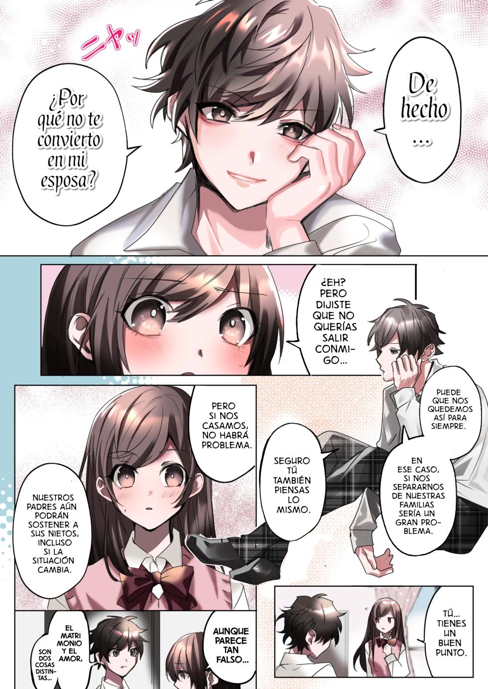 My Erotic Love Triangle Relationship After Bodyswpping With A Classmate!? [TF SCANS] - Page 9