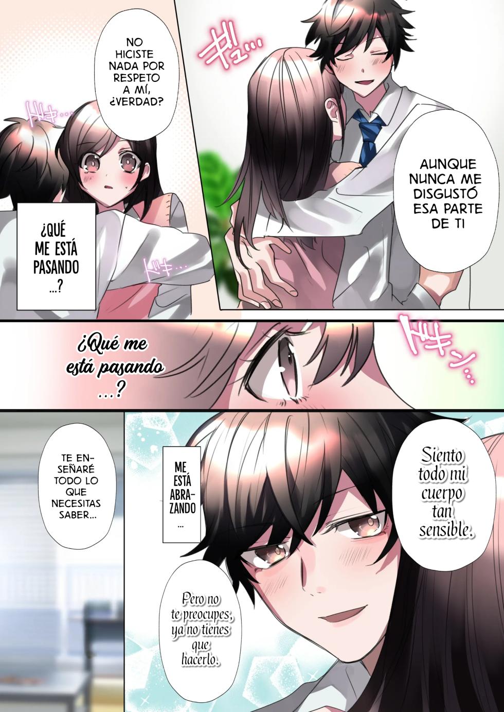 My Erotic Love Triangle Relationship After Bodyswpping With A Classmate!? [TF SCANS] - Page 12