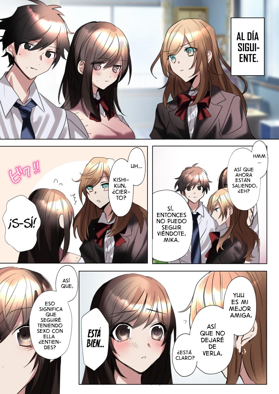My Erotic Love Triangle Relationship After Bodyswpping With A Classmate!? [TF SCANS] - Page 22