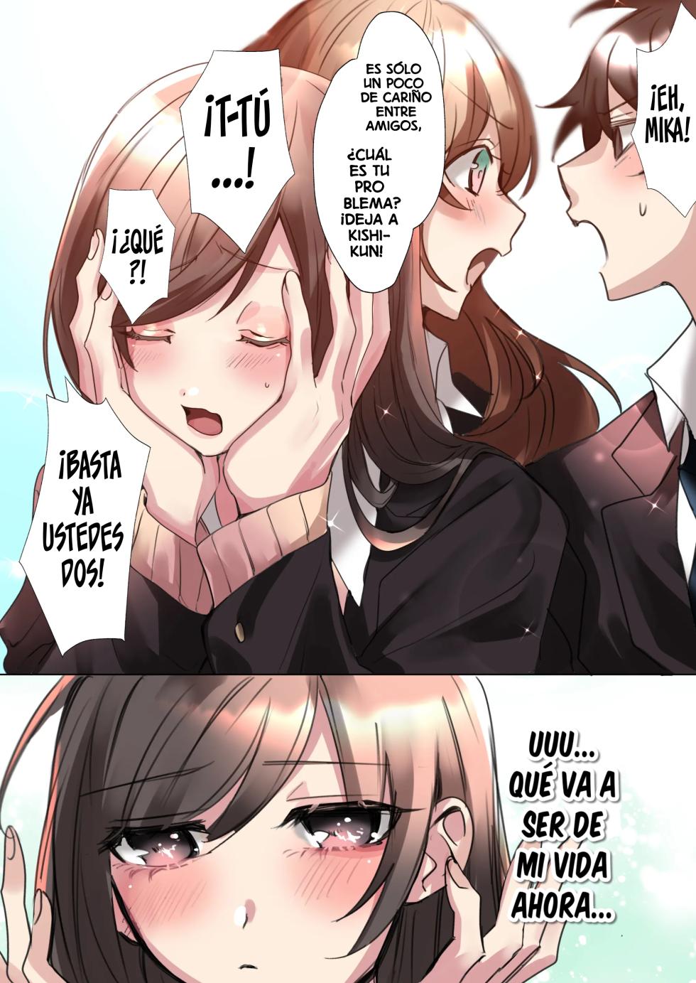 My Erotic Love Triangle Relationship After Bodyswpping With A Classmate!? [TF SCANS] - Page 35