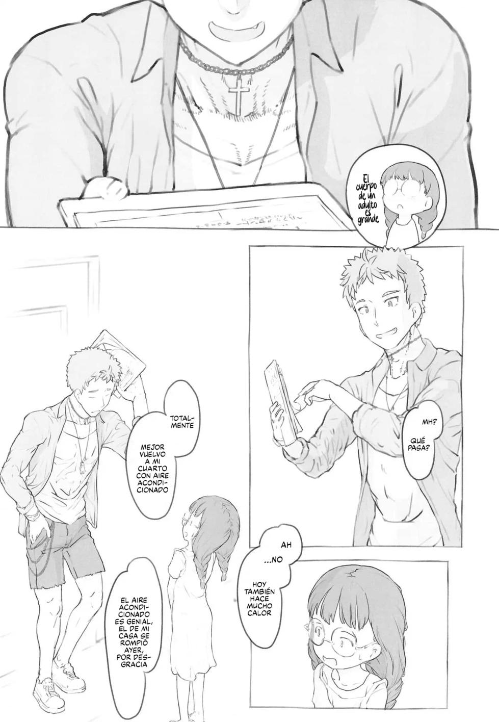 [Kuromahou Kenkyuujo (Nukaji)] Otonari ni aisatsu｜Saludando al Vecino [Español] [Traducciones Jaguarlo] [Digital] - Page 12