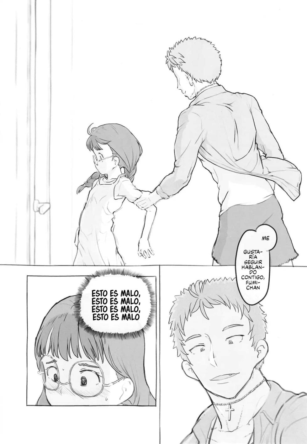 [Kuromahou Kenkyuujo (Nukaji)] Otonari ni aisatsu｜Saludando al Vecino [Español] [Traducciones Jaguarlo] [Digital] - Page 24