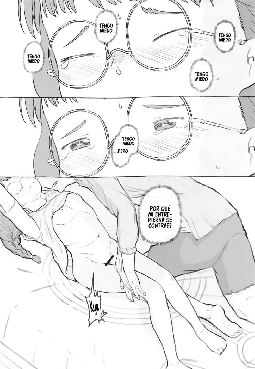 [Kuromahou Kenkyuujo (Nukaji)] Otonari ni aisatsu｜Saludando al Vecino [Español] [Traducciones Jaguarlo] [Digital] - Page 27