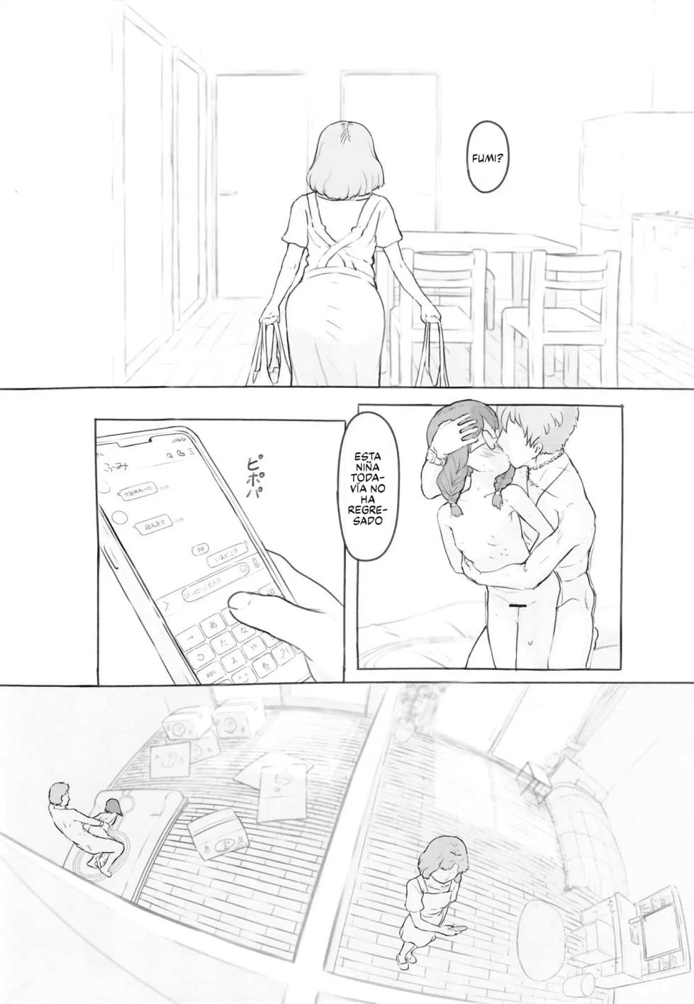 [Kuromahou Kenkyuujo (Nukaji)] Otonari ni aisatsu｜Saludando al Vecino [Español] [Traducciones Jaguarlo] [Digital] - Page 40