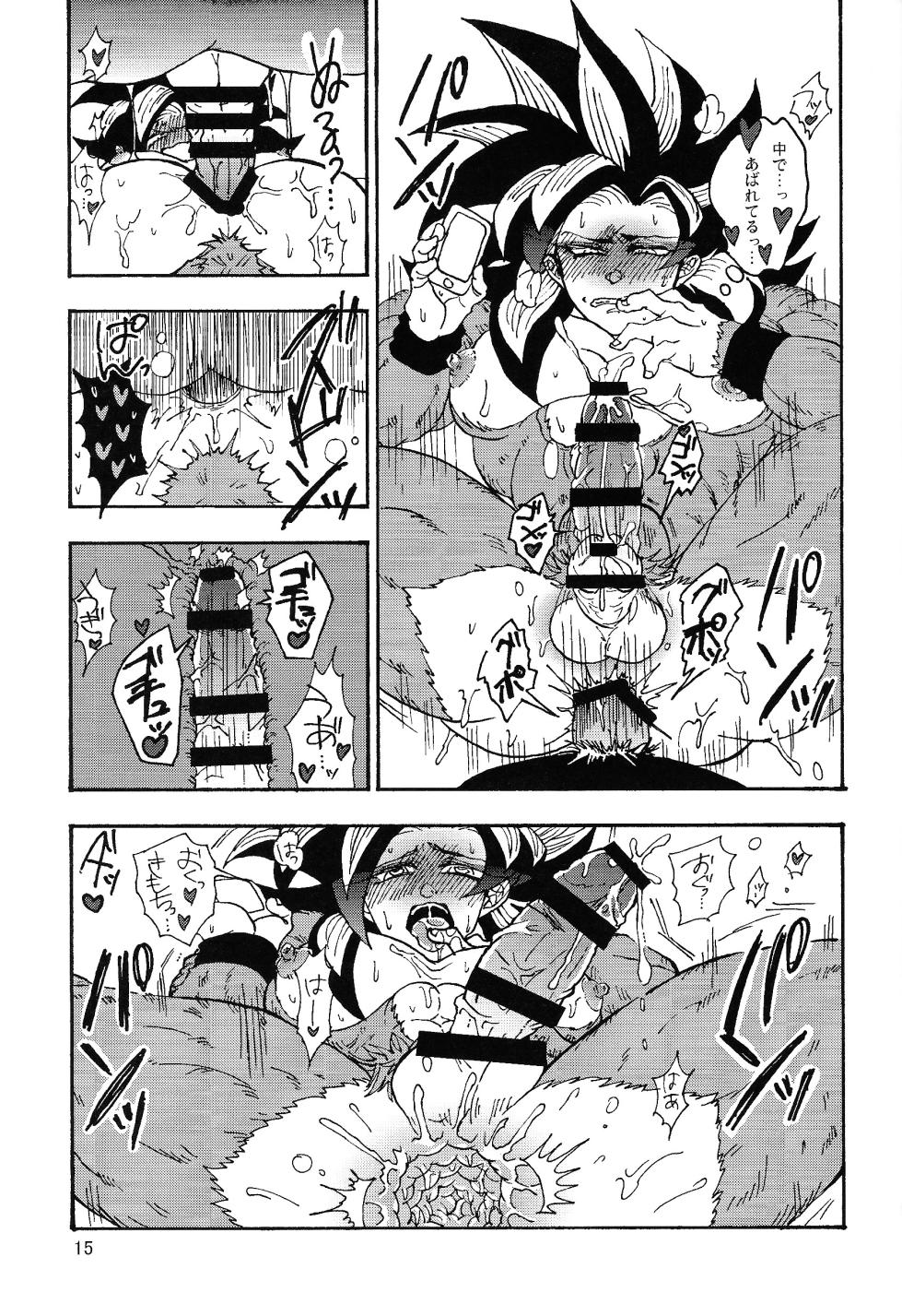 [Kakashi neko (Mocho)] Ikagen shiro kakarotto!!! (Dragon Ball GT) - Page 14