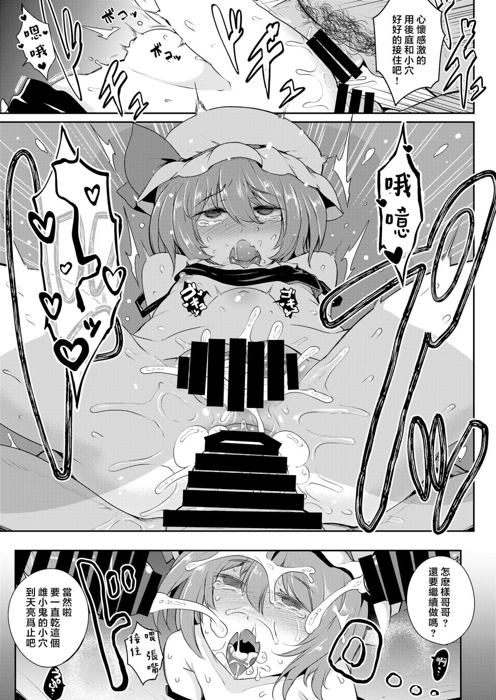 [MegaSoundOrchestra (Sanwaribiki)] MSGKWR-Remy- (Touhou Project) [Chinese] [堕樱汉化组] [Digital] - Page 20