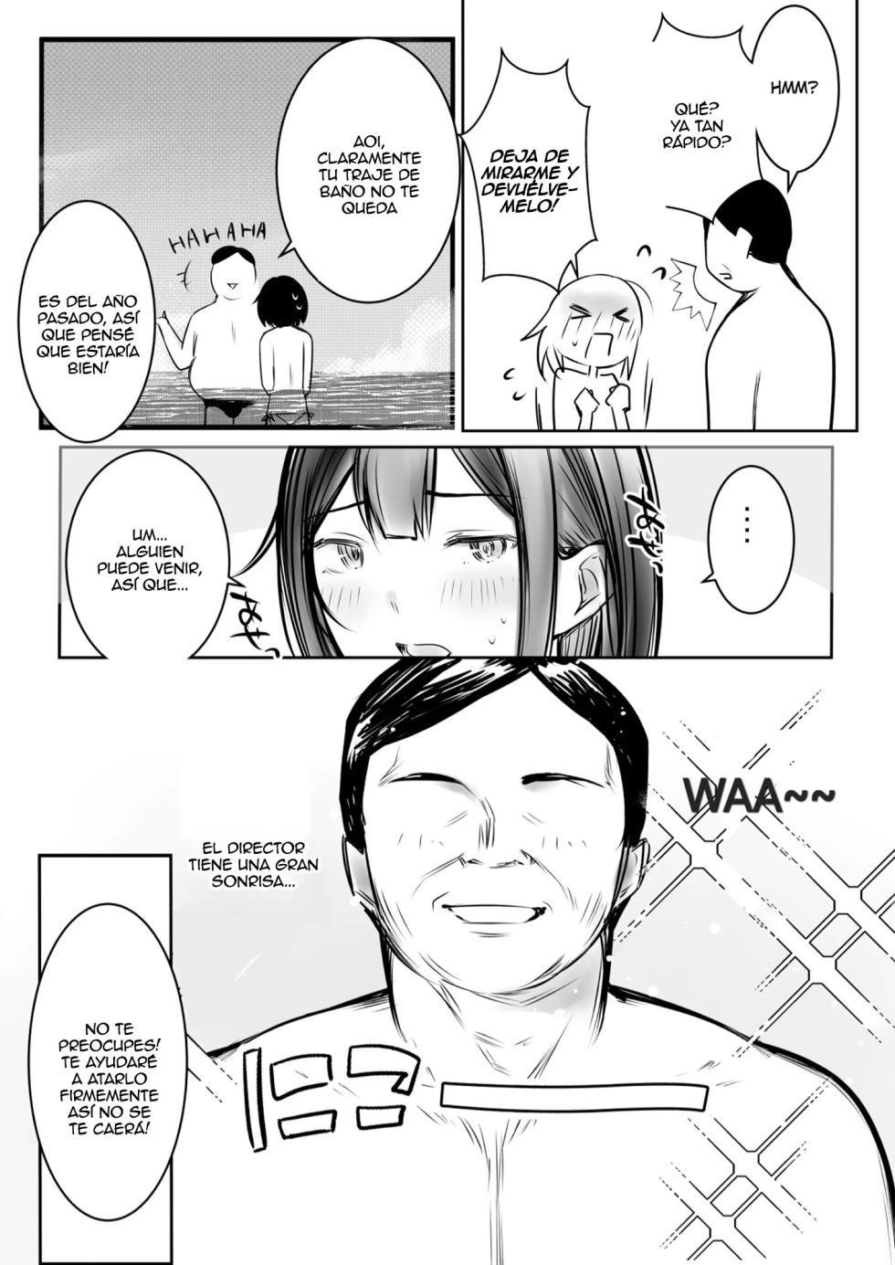 [Akireru Shoujo (Akire)] Boku dake ni Amaesasete Kureru Kyonyuu JK Tsuma o Hoka no Otoko ni Dakasete Mita 10｜Vi a una esposa de preparatoria de grandes pechos que solo deja que otro hombre la mime y abrace 10 [Spanish] [Anything] - Page 17