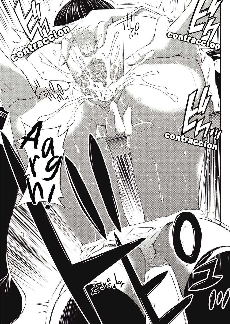 [Sabashi Renya] Momoiro Triangle | Peachy Triangle [Spanish] [Decensored] [arKram + Biblioteca hentai] - Page 26