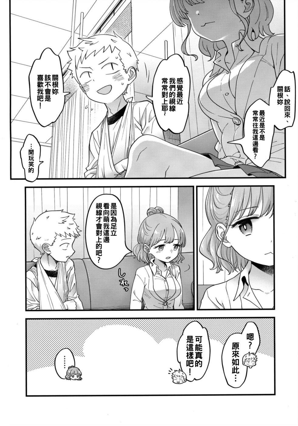 (SC2024 Summer) [McNail Koubou (Cloth Tsugutoshi)] Adachi-kun to Sekine-an | 足立君與關根同學 (Boku no Kokoro no Yabai Yatsu) [Chinese] [約翰史密斯個人翻譯] - Page 9