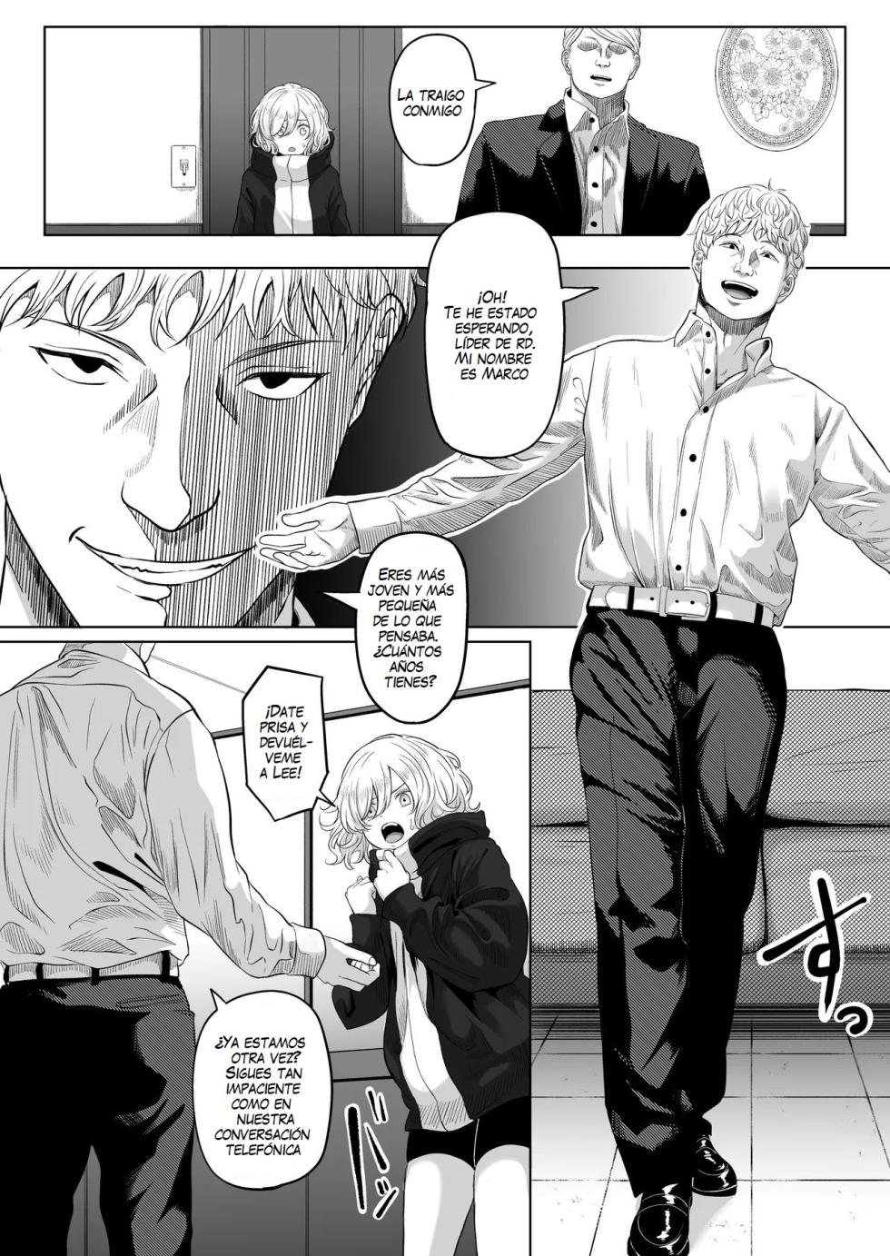 [Kurogoma Seizou Koujou (Goma Gorilla)] Shiriana Benjo KaiNi [Spanish] - Page 14