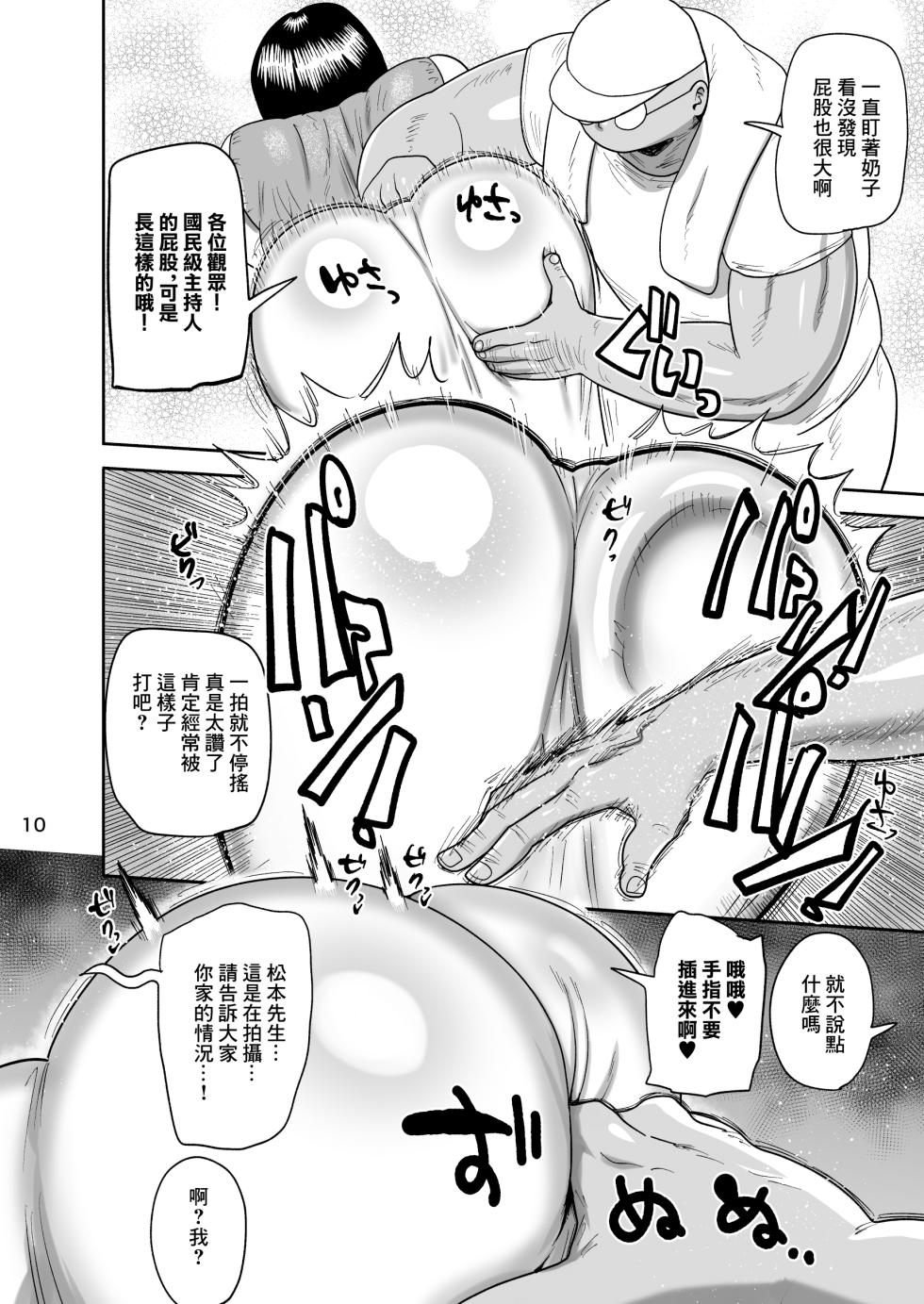 [CRAFT (Kiliu)] Muteikou Joshi Announcer Hitomi | 無反抗女子電視主持人仁美 [Chinese] [Digital] - Page 9