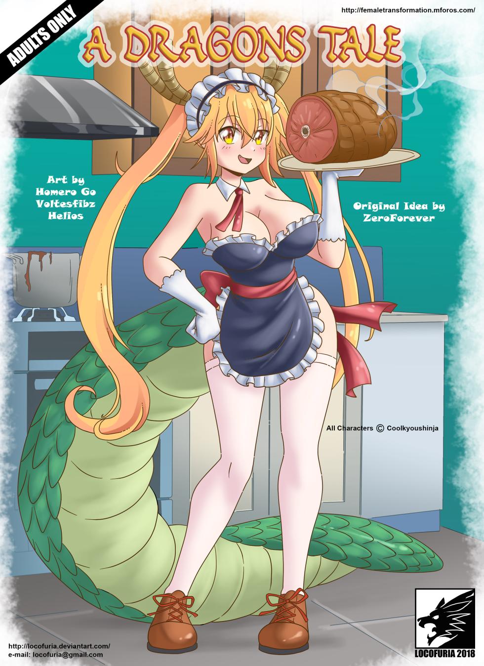 [Locofuria] A Dragons Tale - Kobayashi-san-chi no Maid Dragon - Page 1
