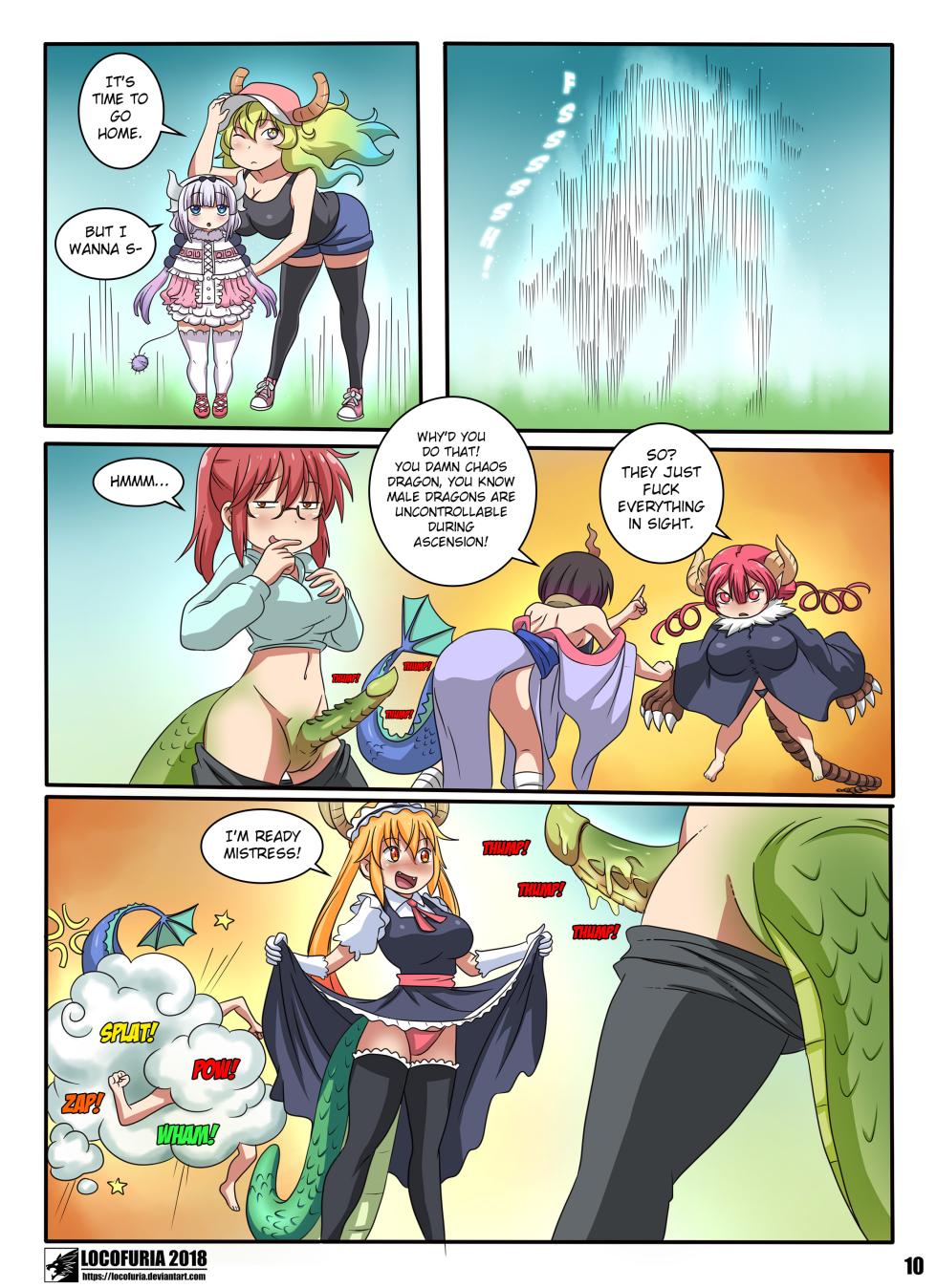 [Locofuria] A Dragons Tale - Kobayashi-san-chi no Maid Dragon - Page 12