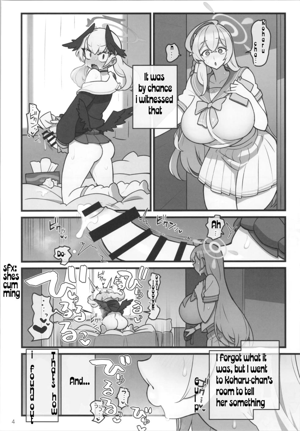 (C103) [Kakuzato-ichi (Kakuzatou)] Koharu Futanaru (Blue Archive) [English] [Diegsterr] - Page 6