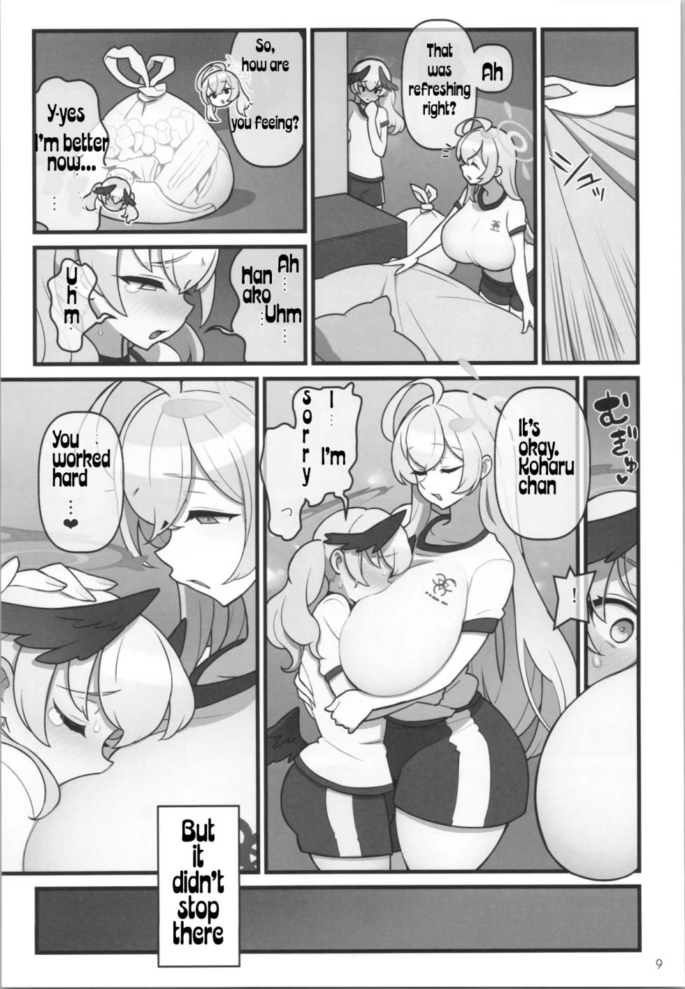 (C103) [Kakuzato-ichi (Kakuzatou)] Koharu Futanaru (Blue Archive) [English] [Diegsterr] - Page 11