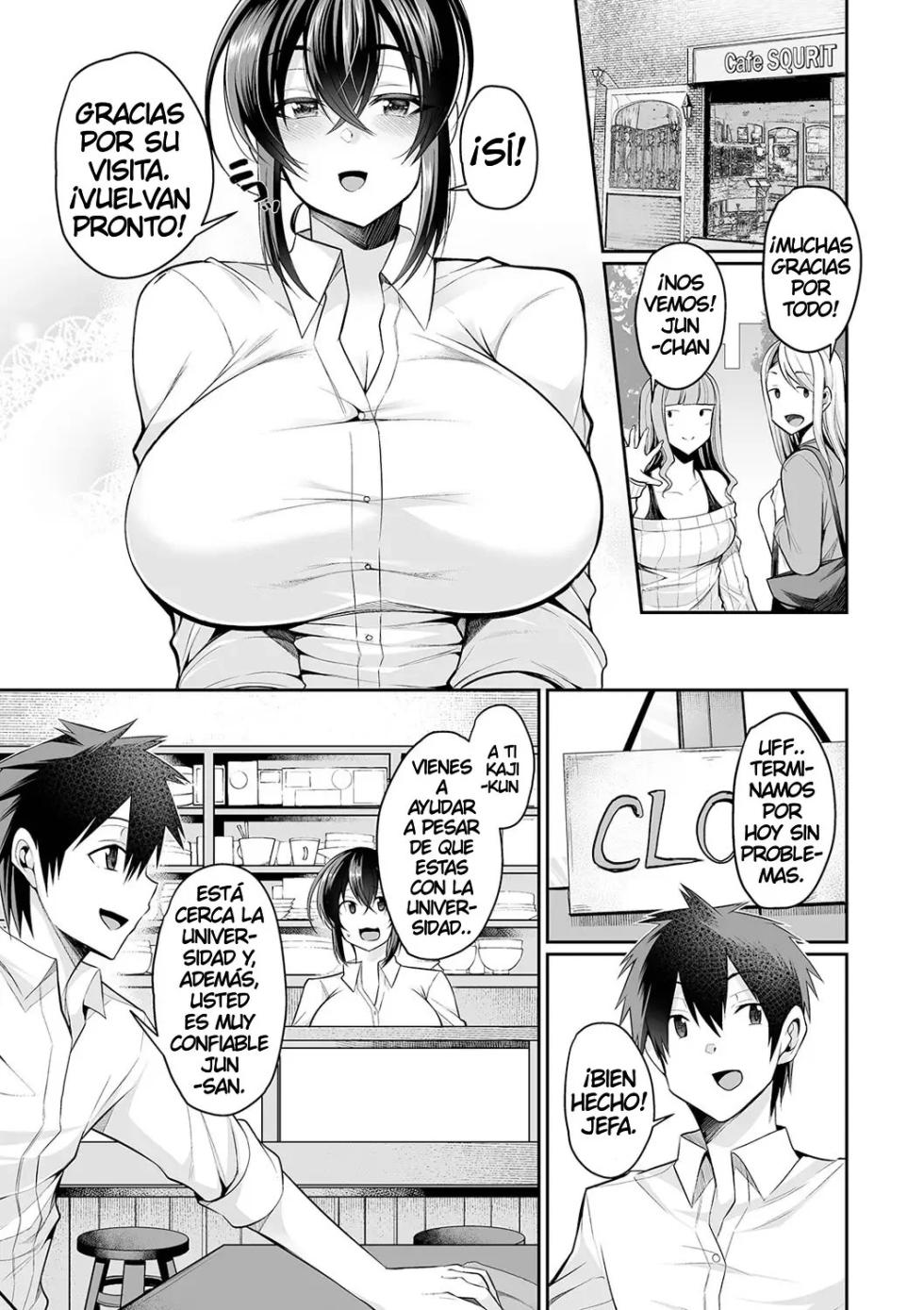 [Nishida Megane] Bakunyuu Zuma no Midashinami [Spanish] [s7efan Translations] [Digital] - Page 7