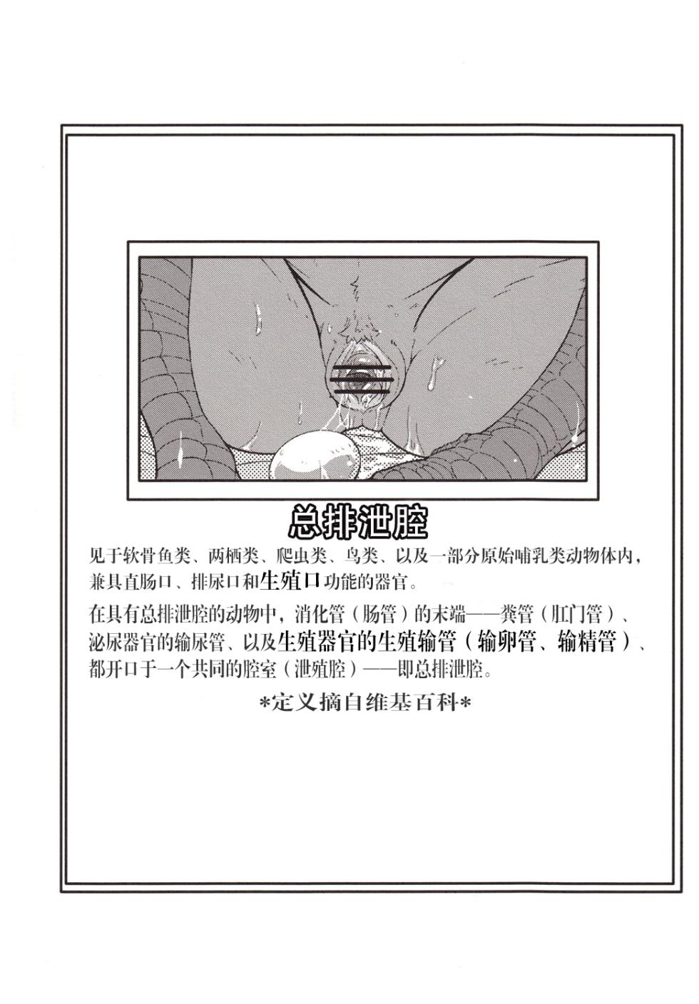 (Kemoket 2) [Mercuro (Ri Suou)] Choukei + Keiran | 朝鸡+鸡卵 (银狐) [Chinese] [琉汐个人汉化] - Page 3