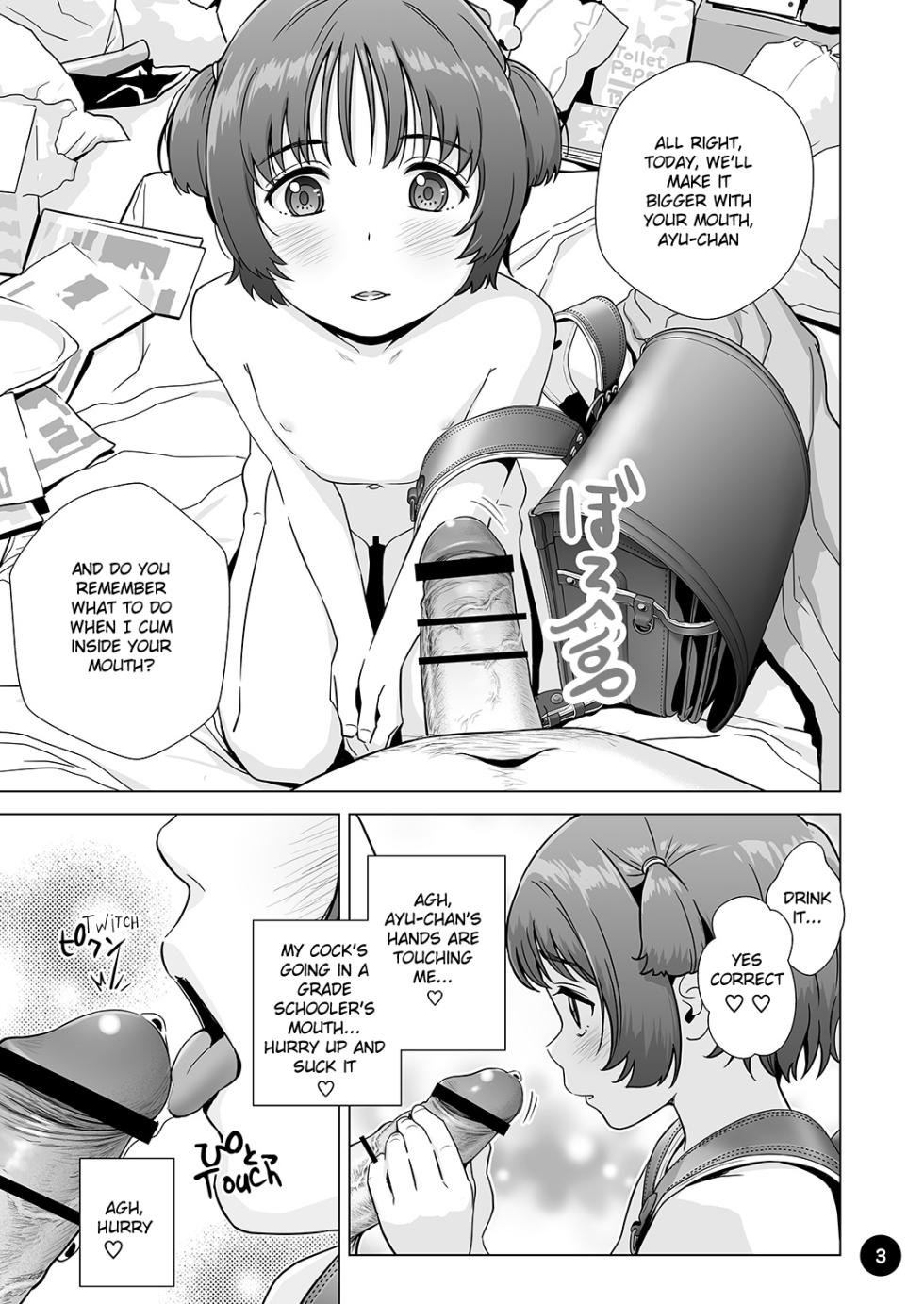 [Hiyorimi no Sora (Hiyori Mizuki)] Choroi Ayu-chan wa Damasareru | Gullible Ayu-chan get tricked [English] [Digital] - Page 4