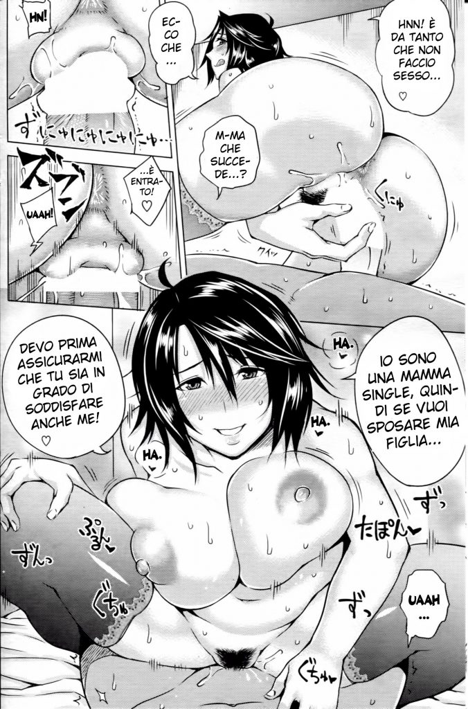 [Uruujima Call] Okaa-san mo Issho! | Battere la Mamma (COMIC Shitsurakuten 2013-05) [Italian] - Page 6